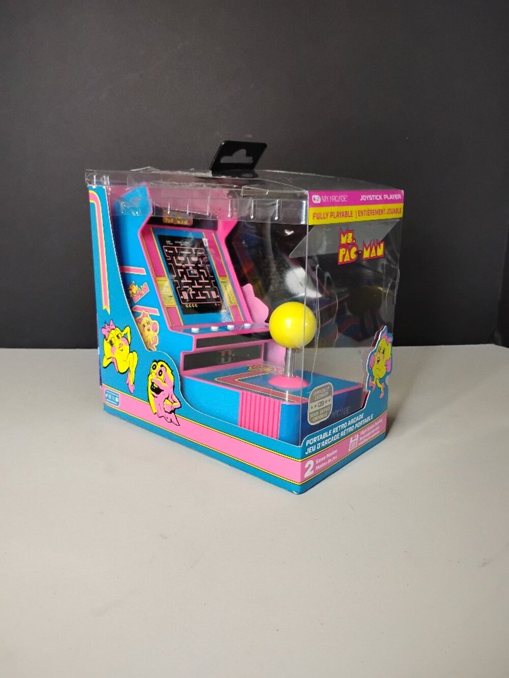 My Arcade Ms. Pac-Man Joystick Player: Arcade Classics Retro Games